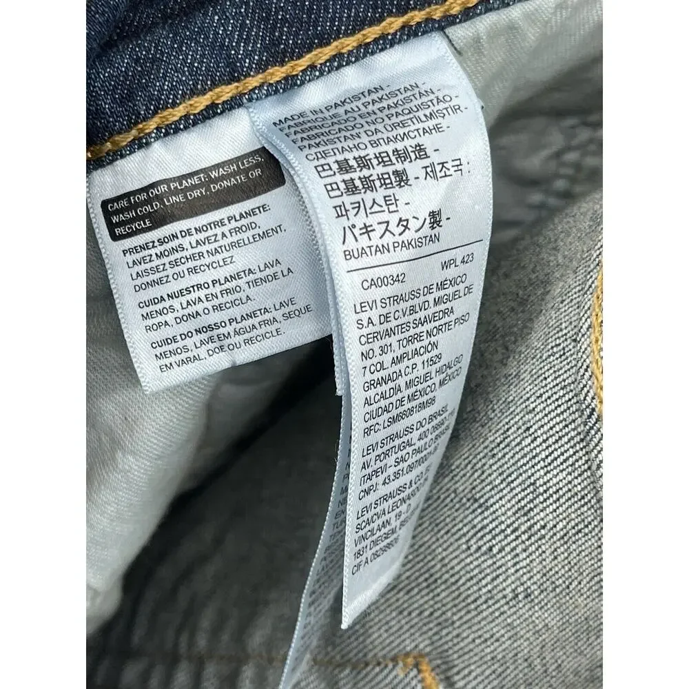NWT Levi’s 559 Jeans Relaxed Straight Stretch Waist 37” 34 Inseam